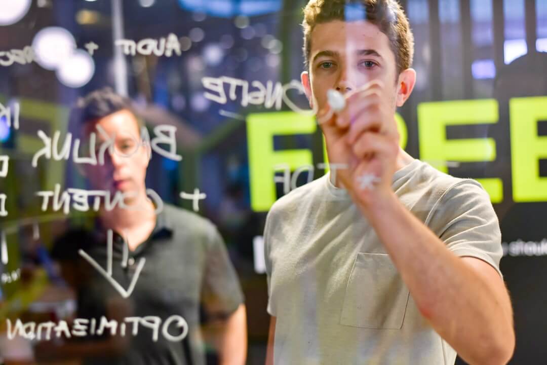 Live Lightboard training session, with a consultant walking a new owner through the studio