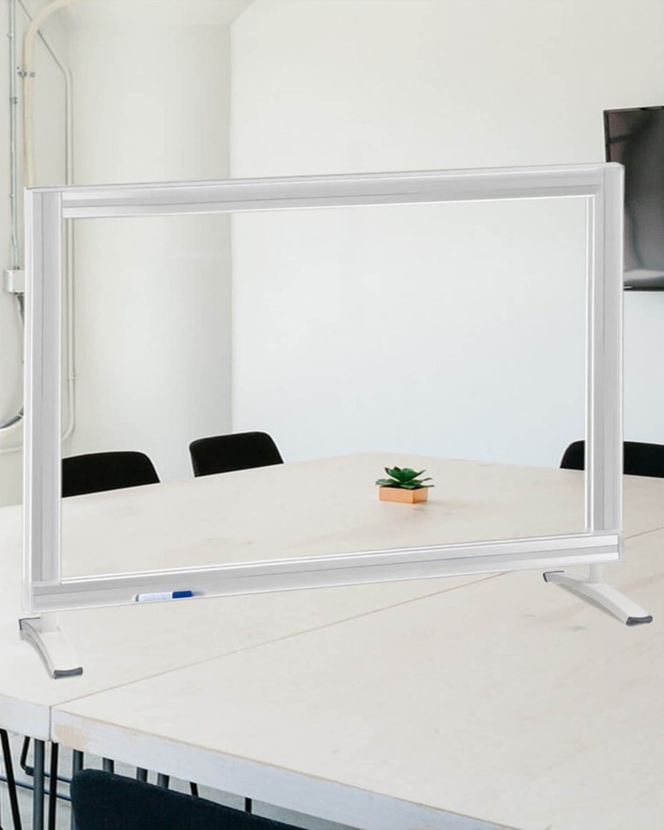 Lightboard Portable 50-inch, a compact illuminated glass board with a slim frame