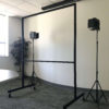 Lightboard classic with lights showing the side and front