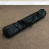 Standalone black backdrop fabric product packaging